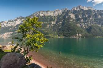 Badestrand, Murg, Walensee