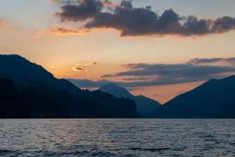 Abendstimmung, Murg, Walensee